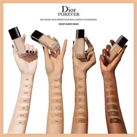 forever dior foundation ingredients|dior forever matte foundation swatches.